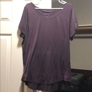 Lucy 1X workout top plum